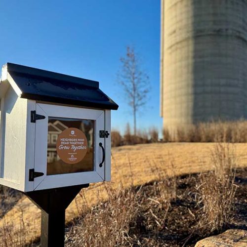 Holding Village Little Free Library